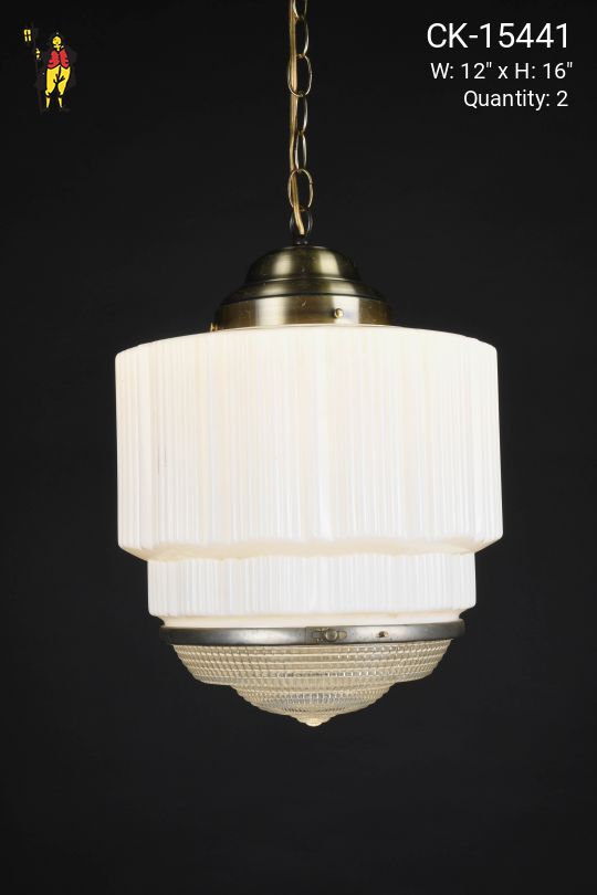 12" Hanging Glass Pharmacy Globe