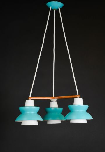 Aqua Three Light Hanging Fixture