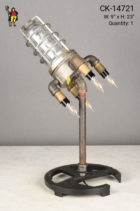 Rocket Ship Vapor Light Table Lamp