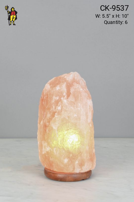 Salt Table Lamp