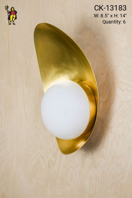 Modern *LED* Brass Wall Sconce
